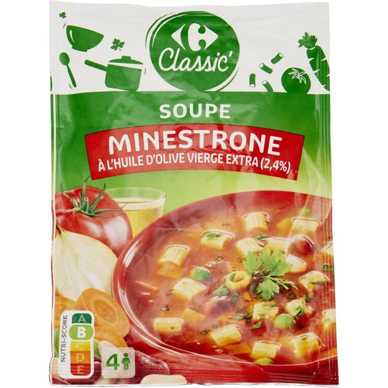 carrefour minestrone soup