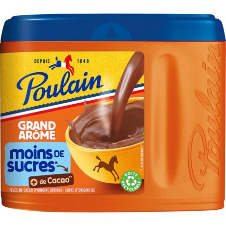 Poulain Chocolate Powder Low Sugar 400g