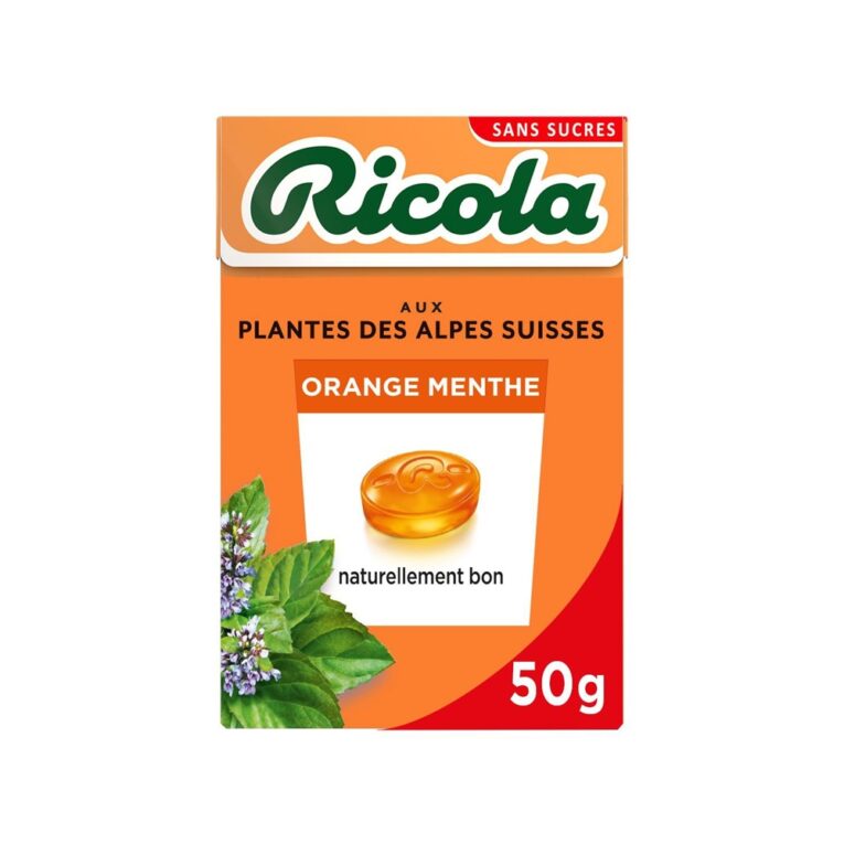 ricola orange mint