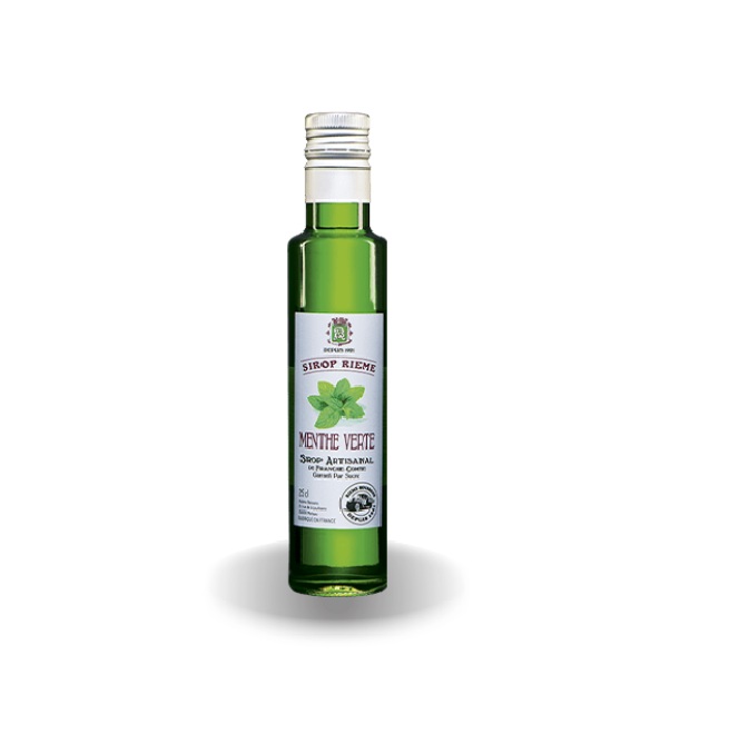 rieme green mint syrup 25cl