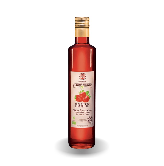 rieme strawberry syrup 25cl