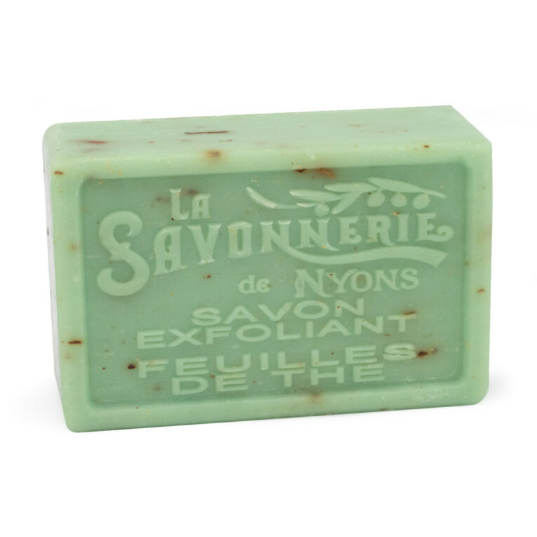 Savonnerie de Nyons Exfoliating soap Tea Leaf 100G