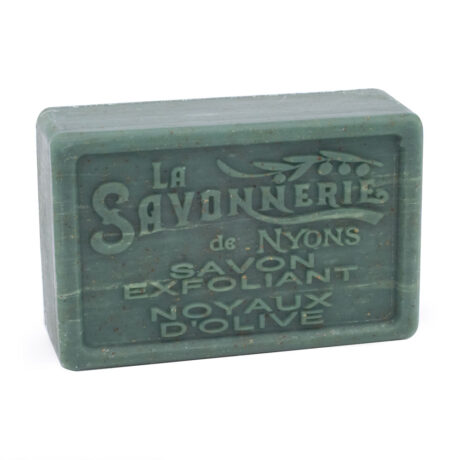 Savonnerie de Nyons Exfoliating soap Olive Kernel 100g
