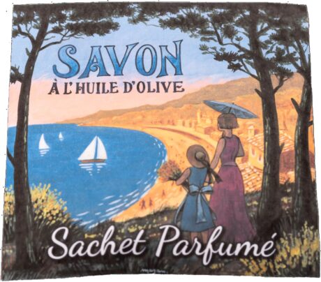 La Savonnerie de Nyons Côte d'Azur Cotton Flower Perfumed Sachet