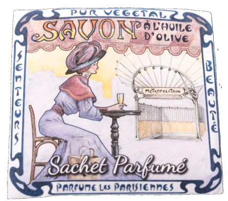 Savonnerie de Nyons Paris Rose Scented Sachet