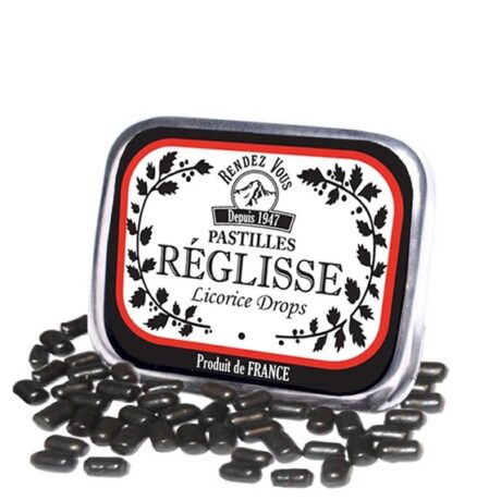French liquorice pastilles 16g